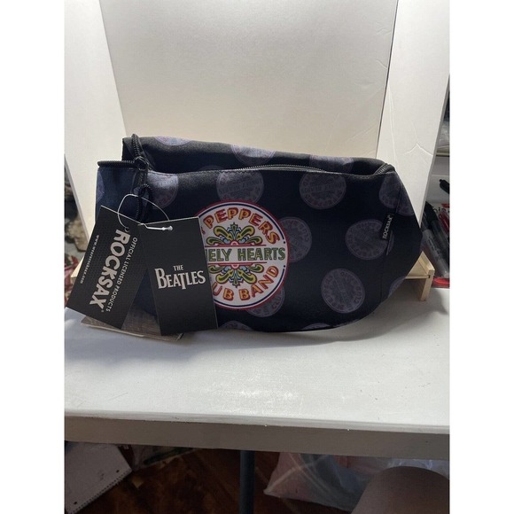 rocksax Bags Rocksax The Beatles Bum Bag Sgt Peppers Lonely Hearts